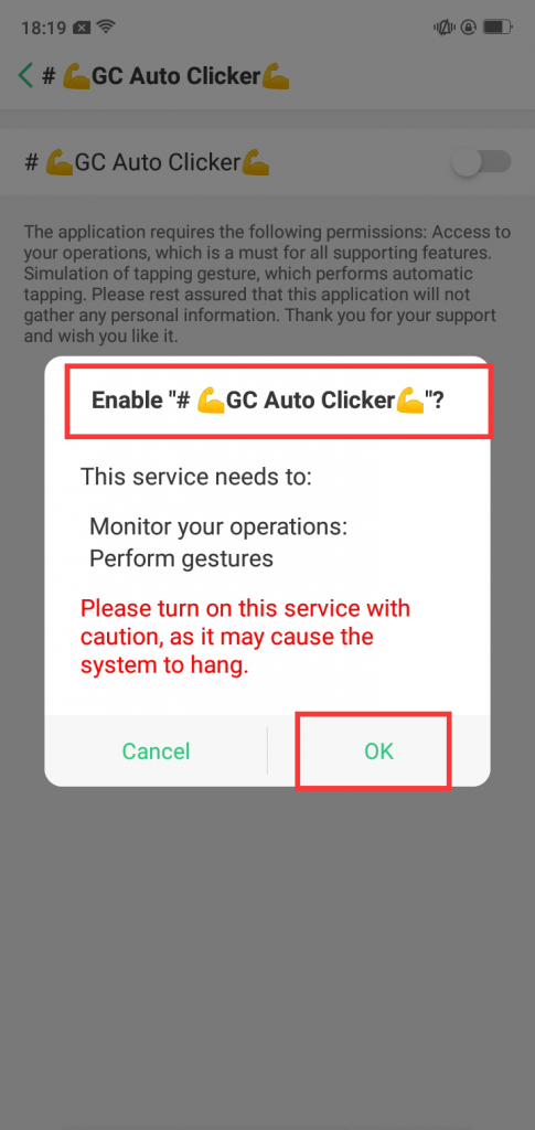 GC Auto Clicker User Guide - Auto clicker